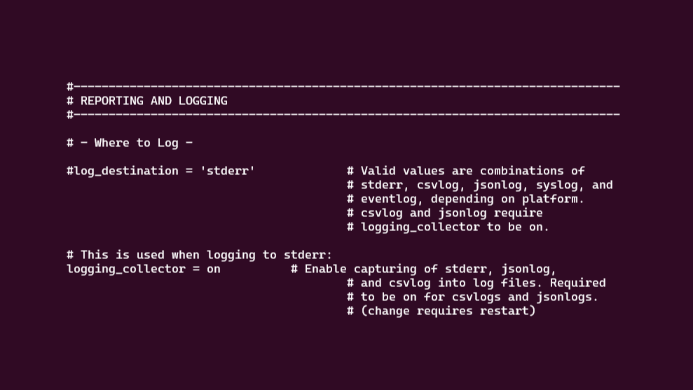 PostgreSQL - How to Configure Slow Query Log | Deepstash